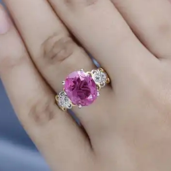 Radiant Orchid Quartz  Ring - Picture 3 of 6